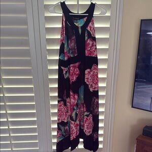 Stylein Pink Floral Halter Maxi Sundress